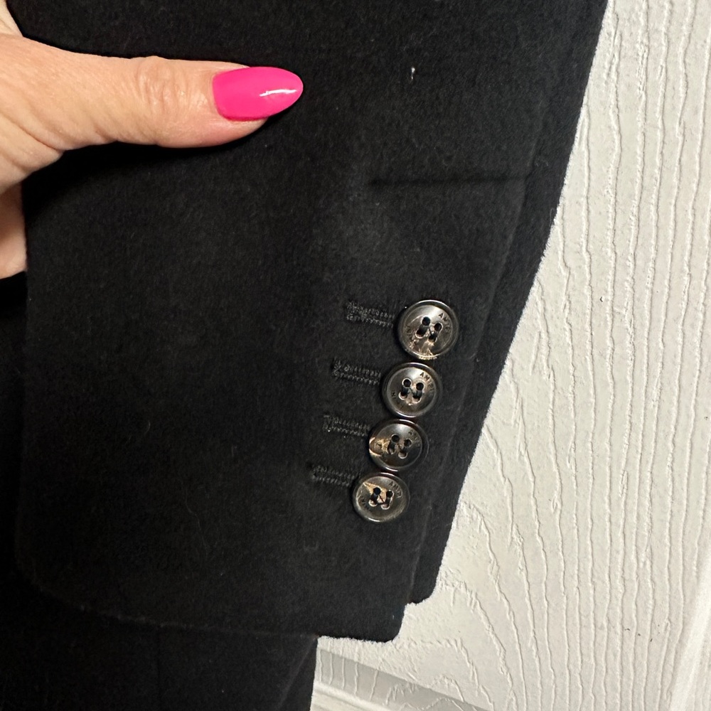 Amiri Guitar Strap Wool Coat - Picture 7 of 8